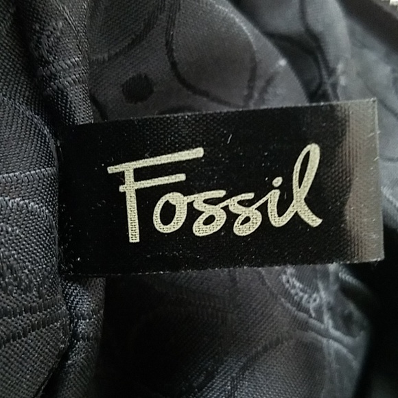 Fossil Leather and Cloth Purse - Picture 7 of 8